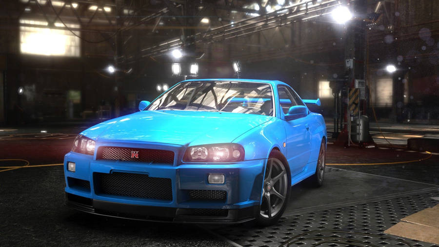 Nissan Skyline Gtr R34 The Crew Wallpaper