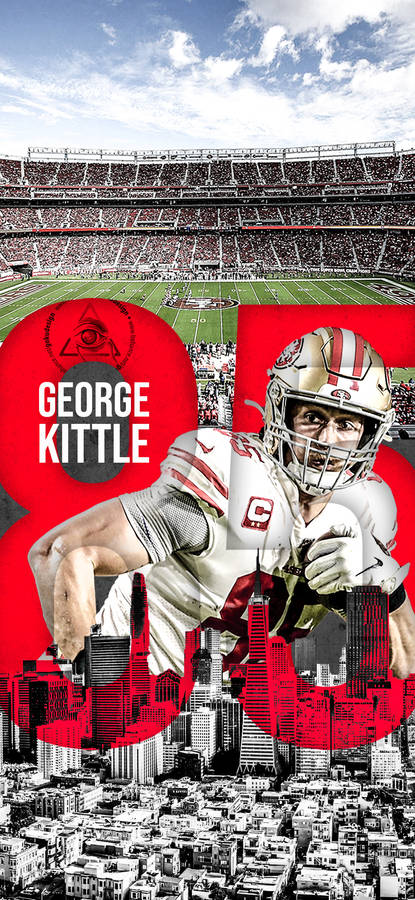 No. 85 George Kittle San Francisco 49ers Wallpaper