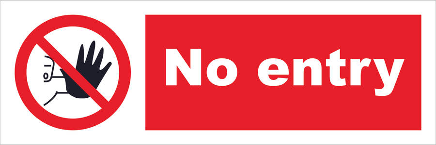 No Entry Sign Wallpaper