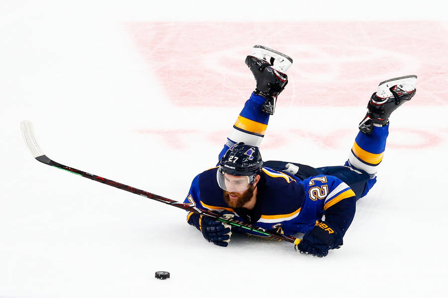 Noble Alex Pietrangelo Skidding Wallpaper