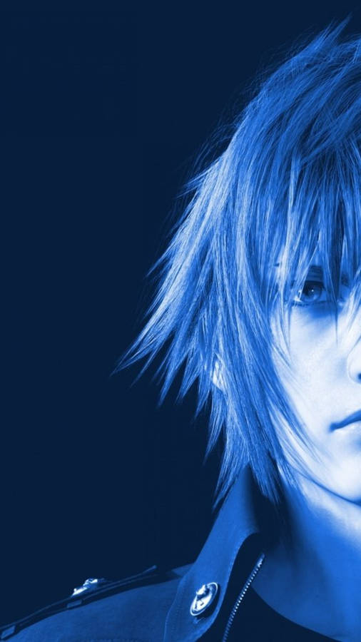 Noctis Half Portrait Final Fantasy Xv Wallpaper