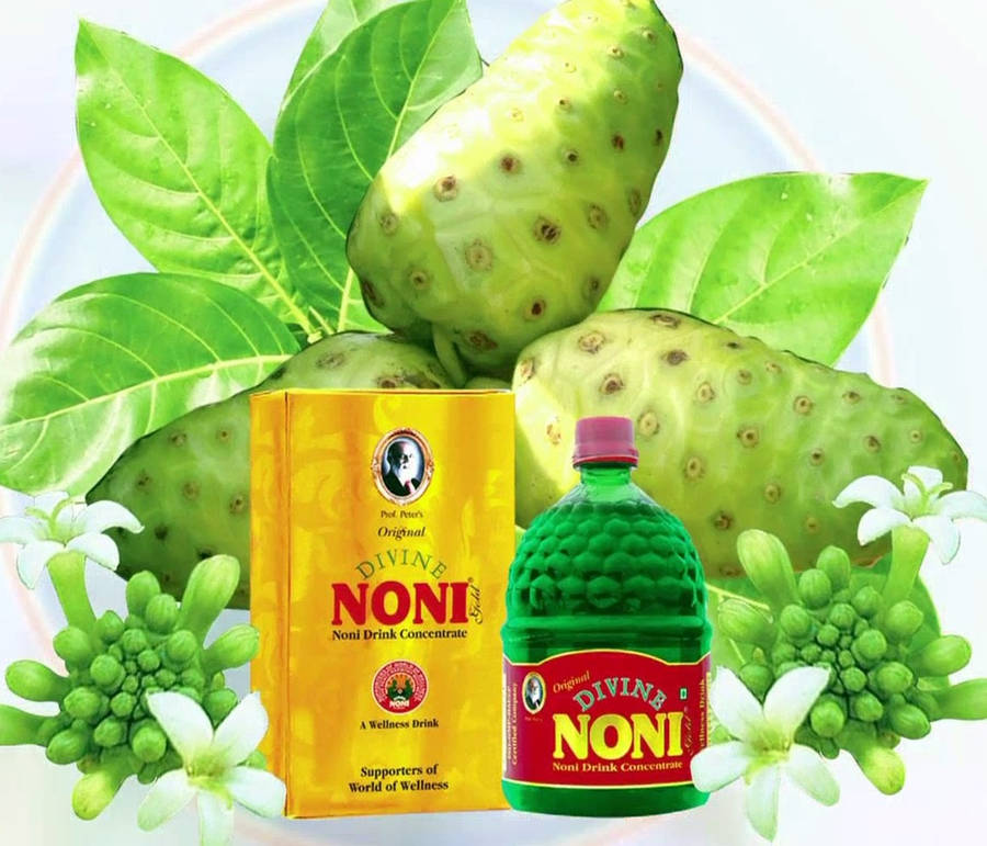 Noni Herbal Drink And Medicine Wallpaper