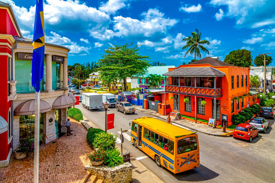 North America Barbados City Wallpaper