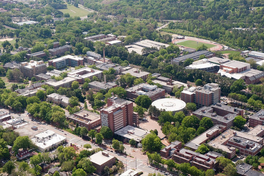 North Carolina State University Campus Grounds Wallpaper