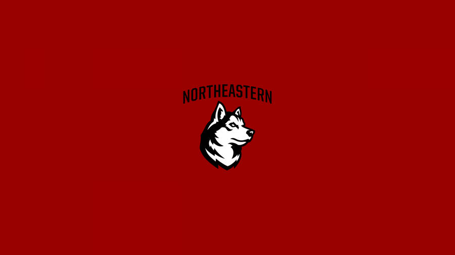 Northeastern University Huskies Logo Wallpaper