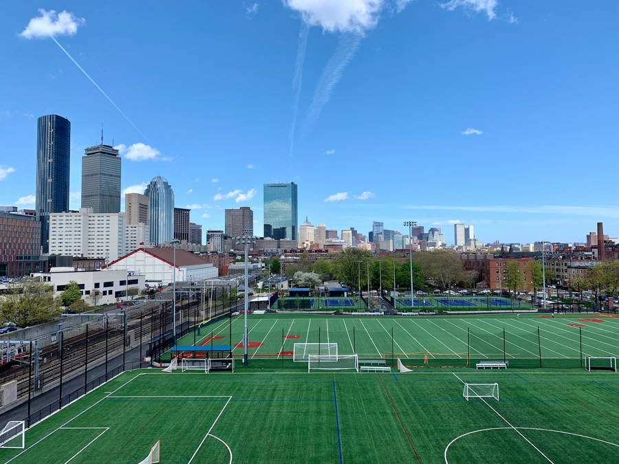 Northeastern University Sports Grounds Wallpaper