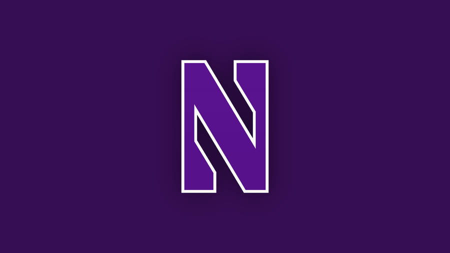 Northwestern University N Logo Wallpaper