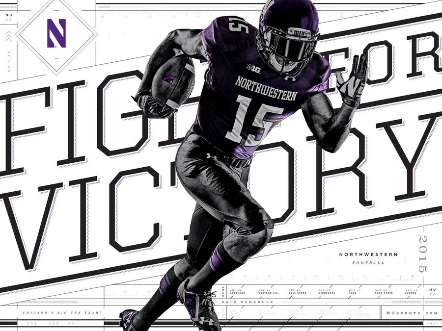 Northwestern University Victory Poster Wallpaper