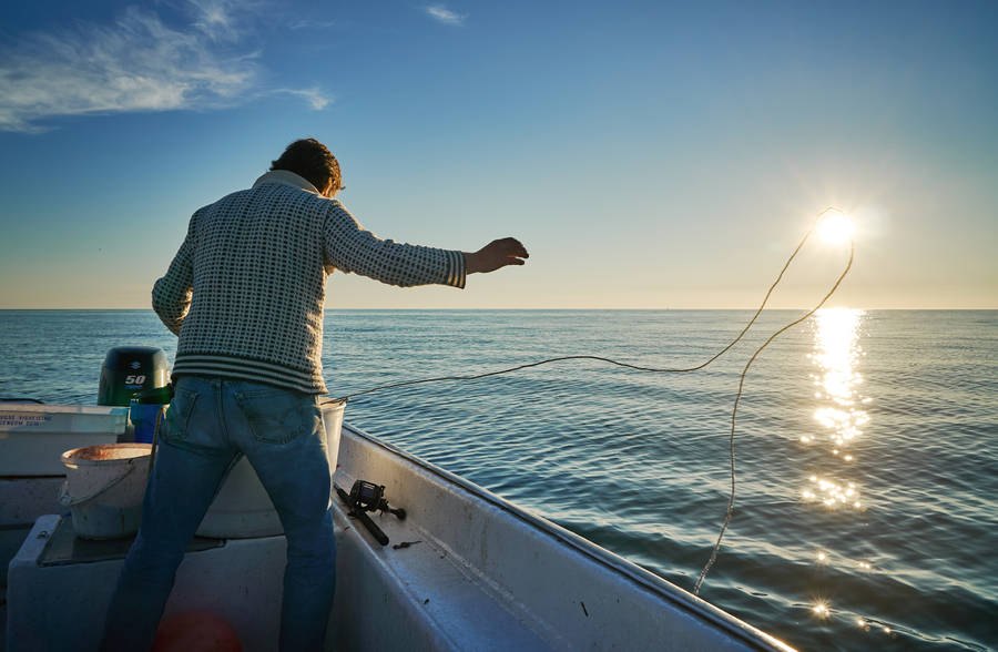 Norway Fisherman At Hovden Sea Wallpaper