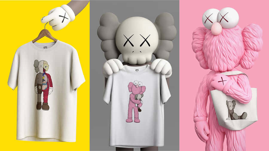 “nothing But Chills With Cool Kaws!” Wallpaper