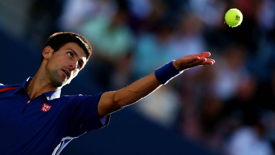 Novak Djokovic Professional Tennis Player Wallpaper