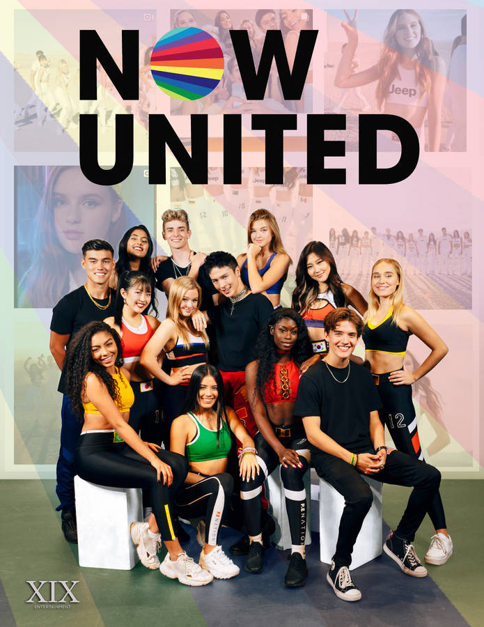 Now United Group Poster Wallpaper