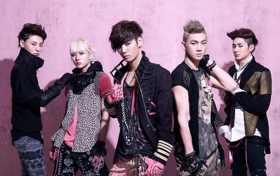 Nuest Kpop Hiphop Boy Group Wallpaper