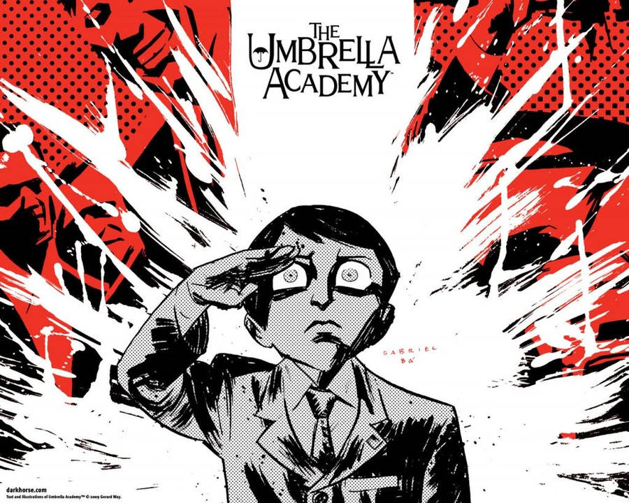 Number Five In Comic The Umbrella Academy Wallpaper