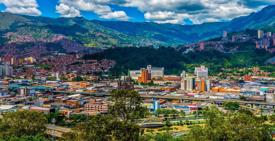 Nutibara Medellin View Wallpaper