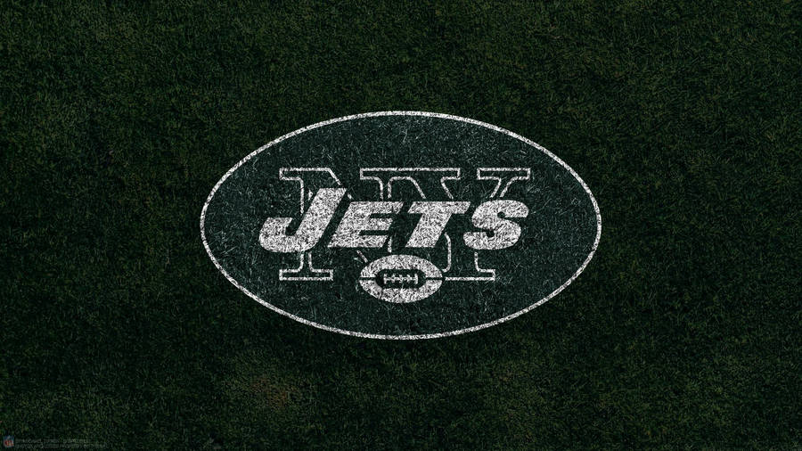 Ny Jets Grass Texture Wallpaper