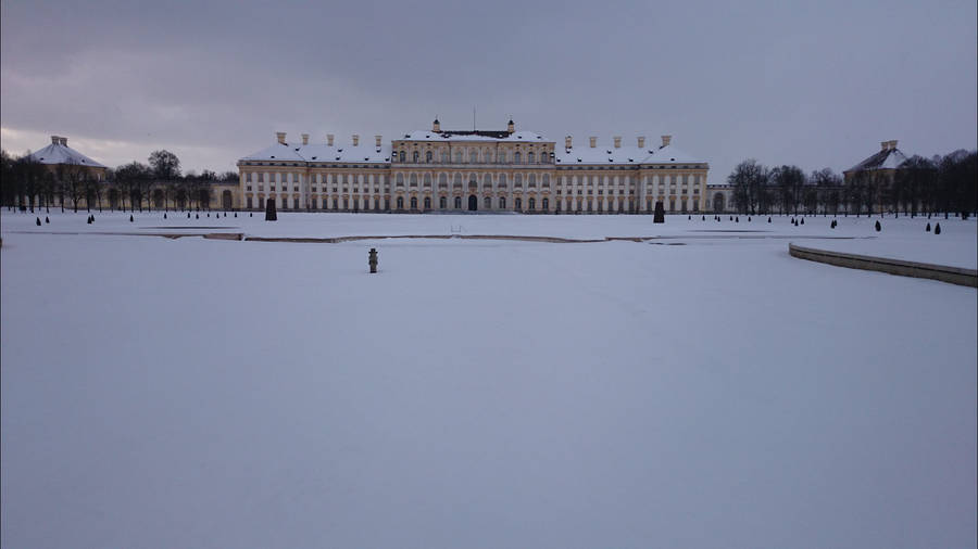 Nymphenburg Frozen Castle Wallpaper