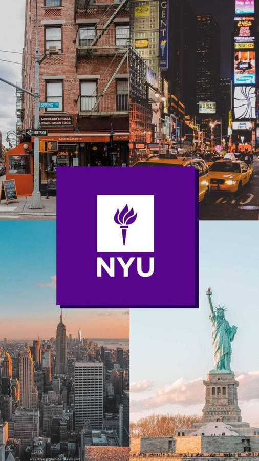 Nyu Aesthetic Landmarks Wallpaper