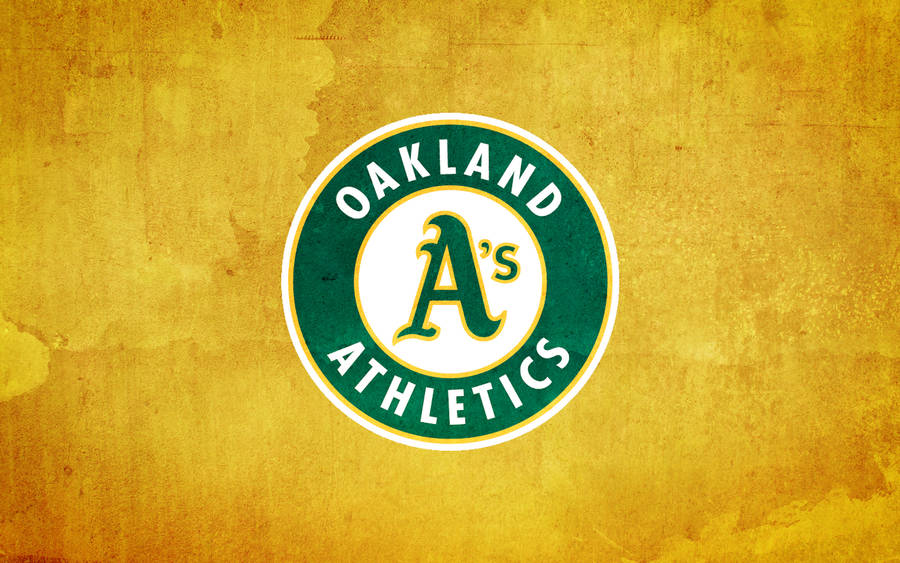 Oakland Athletics Yellow Aesthetic Wallpaper