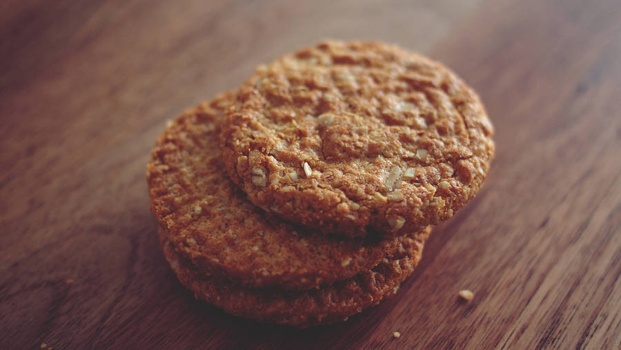 Oatcake Cookie Wallpaper