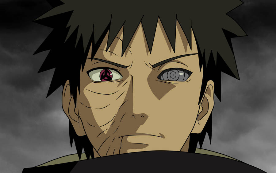 Obito Uchiha Activated Eyes 4k Wallpaper