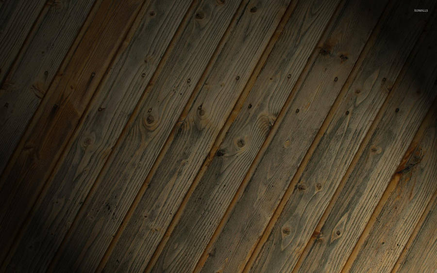 Oblique Parquet Wood Texture Wallpaper