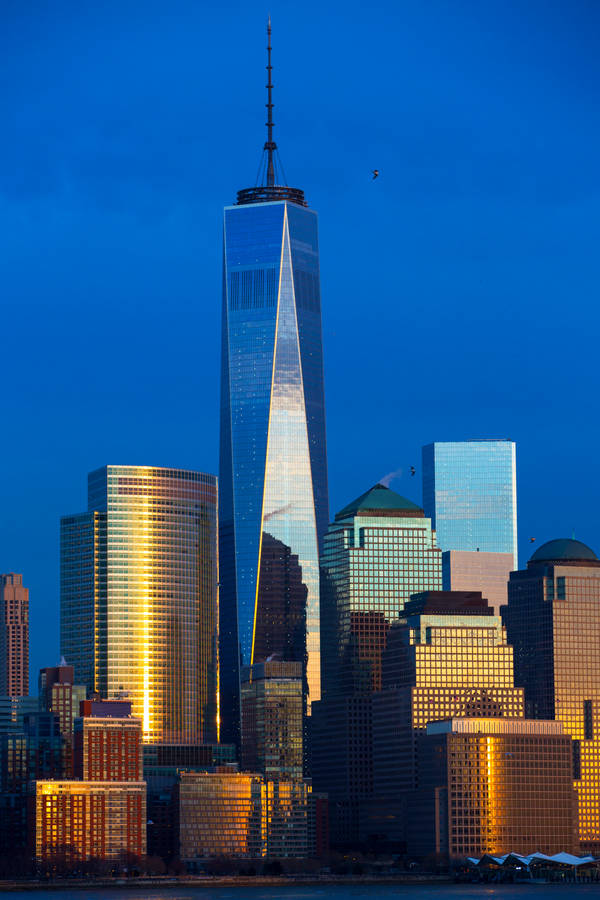 Obscured One World Trade Center Wallpaper