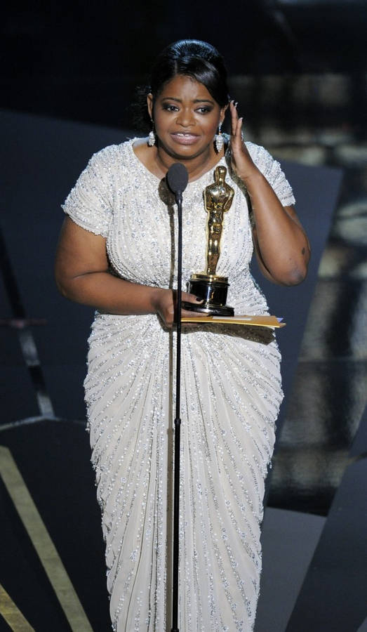 Octavia Spencer Oscars Awards Wallpaper