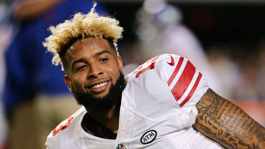 Odell Beckham Jr Bright Smile Wallpaper