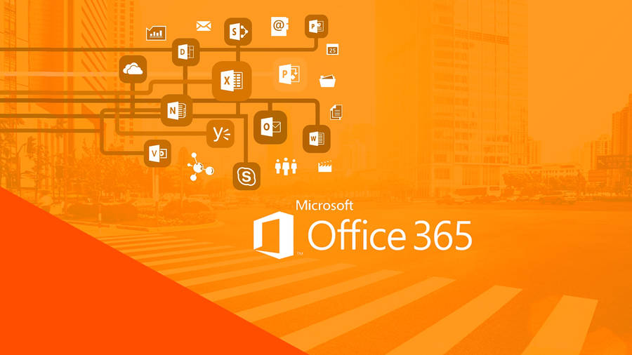 Office 365 Yellow Poster Wallpaper