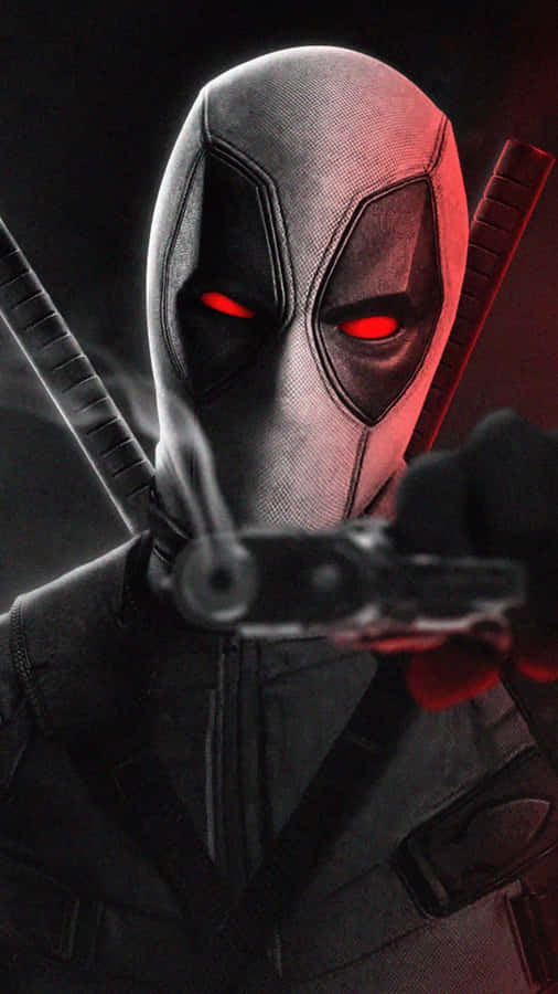 Official Deadpool Logo. Wallpaper