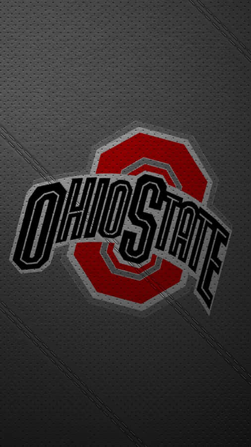 Ohio State Football Iphone Jersey Textile Texture Wallpaper