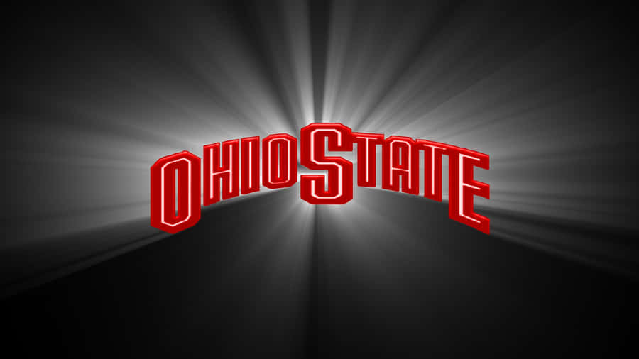 Ohio State Logo On A Black Background Wallpaper
