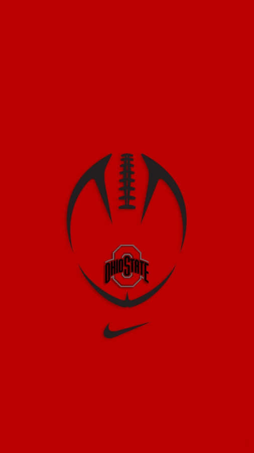 Ohio State Red Football Iphone Wallpaper
