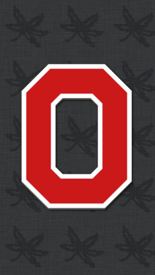 Ohio State University Letter O Phone Wallpaper