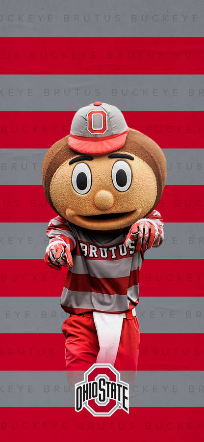 Ohio State University Mascot Portrait Wallpaper