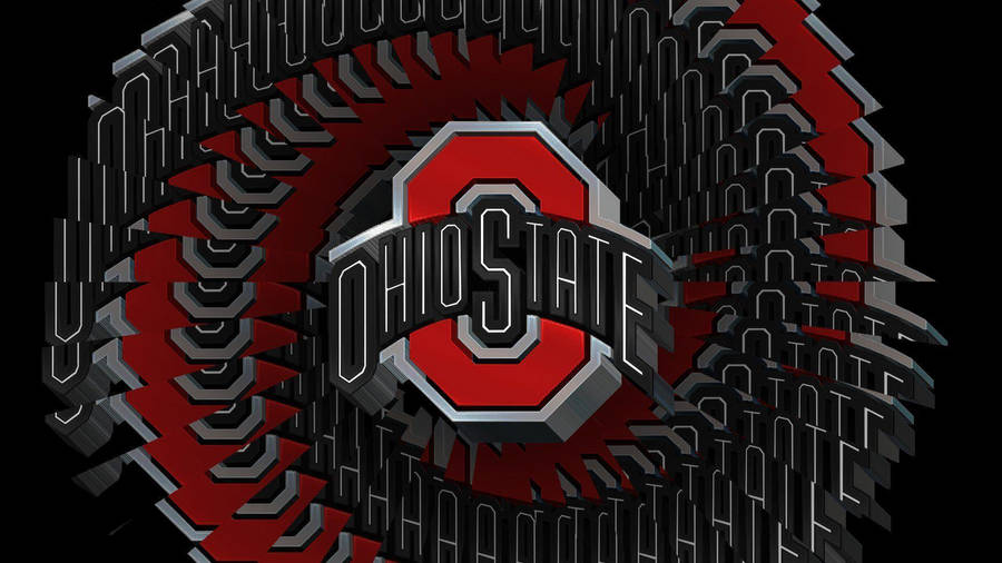 Ohio State University Tunnel Effect Wallpaper