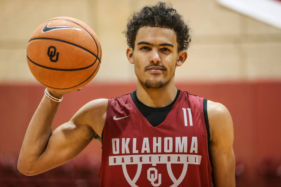 Oklahoma Basketball Trae Young Wallpaper