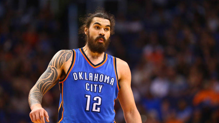 Oklahoma City Thunder 12 Steven Adams Wallpaper