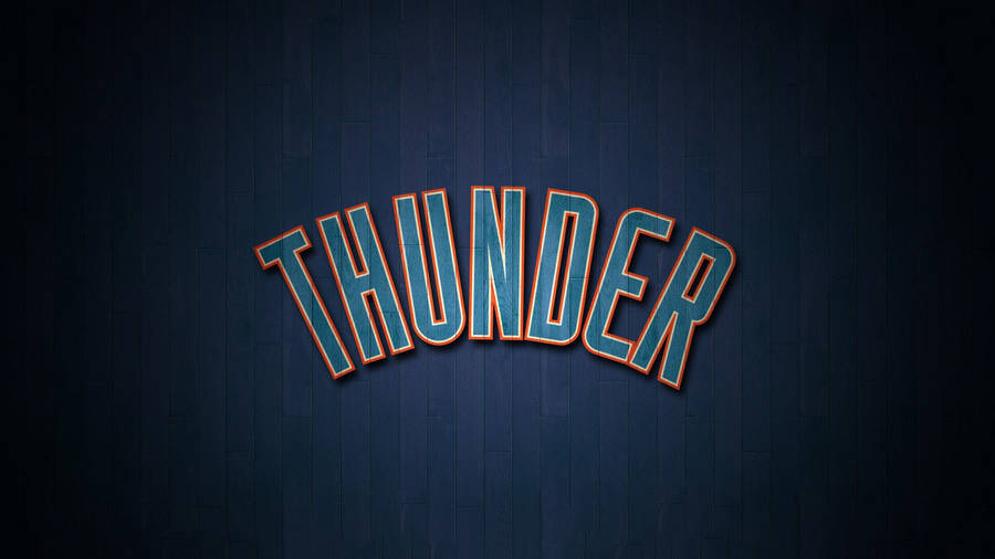 Oklahoma City Thunder Court Wood Wallpaper