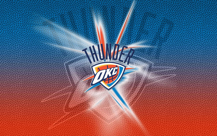 Oklahoma City Thunder Lens Flare Wallpaper