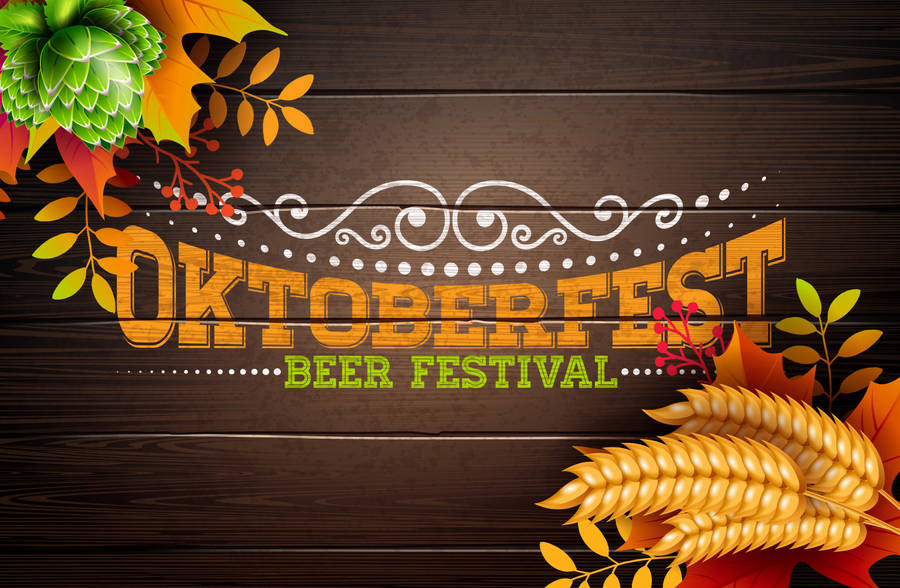 Oktoberfest Autumn Poster Wallpaper