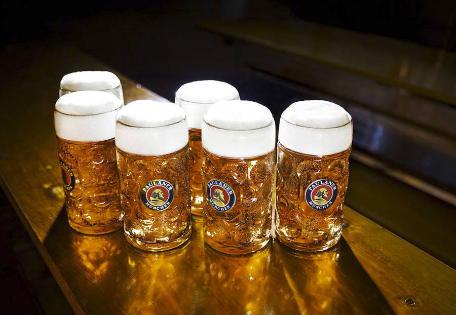 Oktoberfest Paulaner Beer Wallpaper