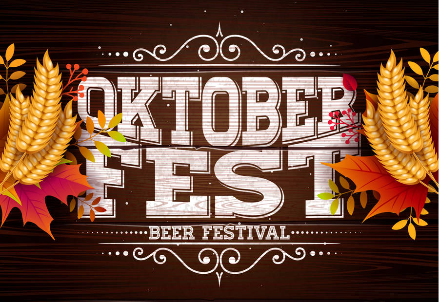 Oktoberfest Wood Sign Art Wallpaper