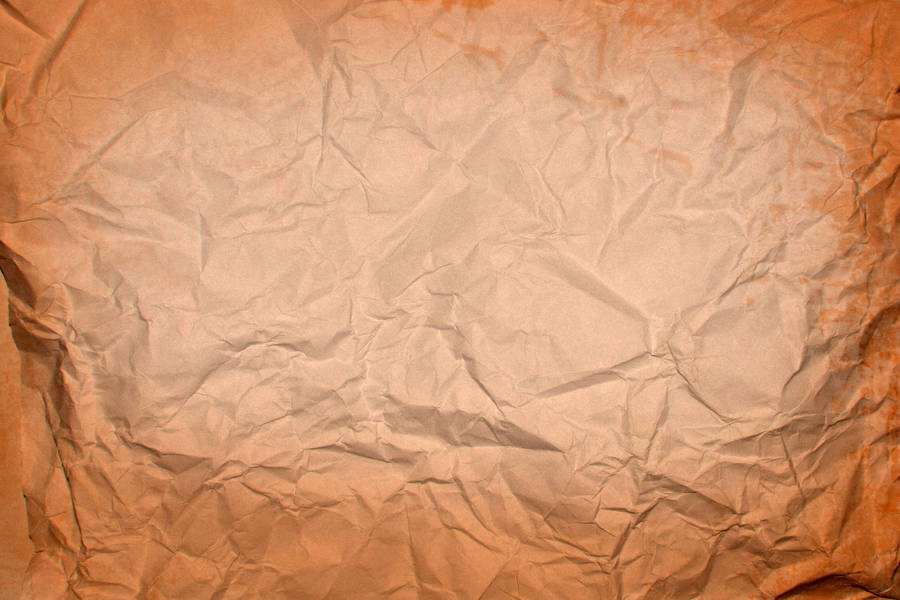 Old Brown Crumpled Paper Wallpaper