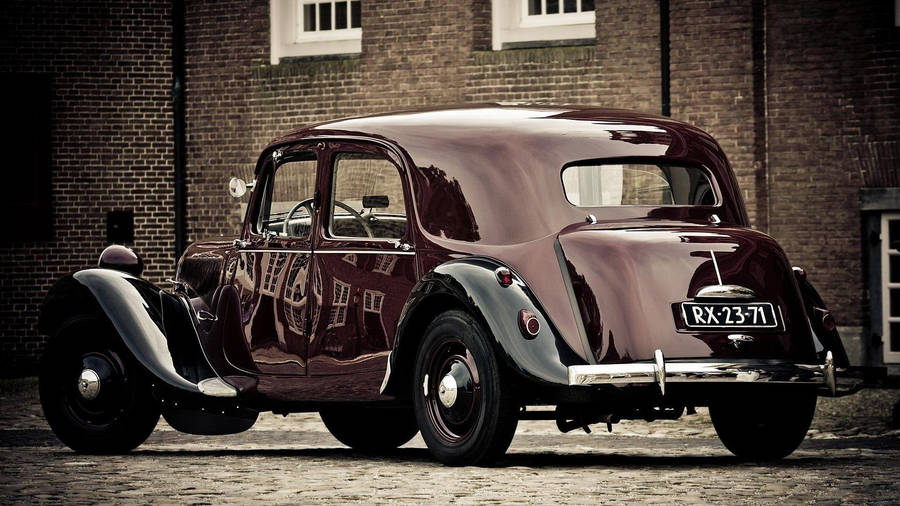 Old Car Citroën Wallpaper