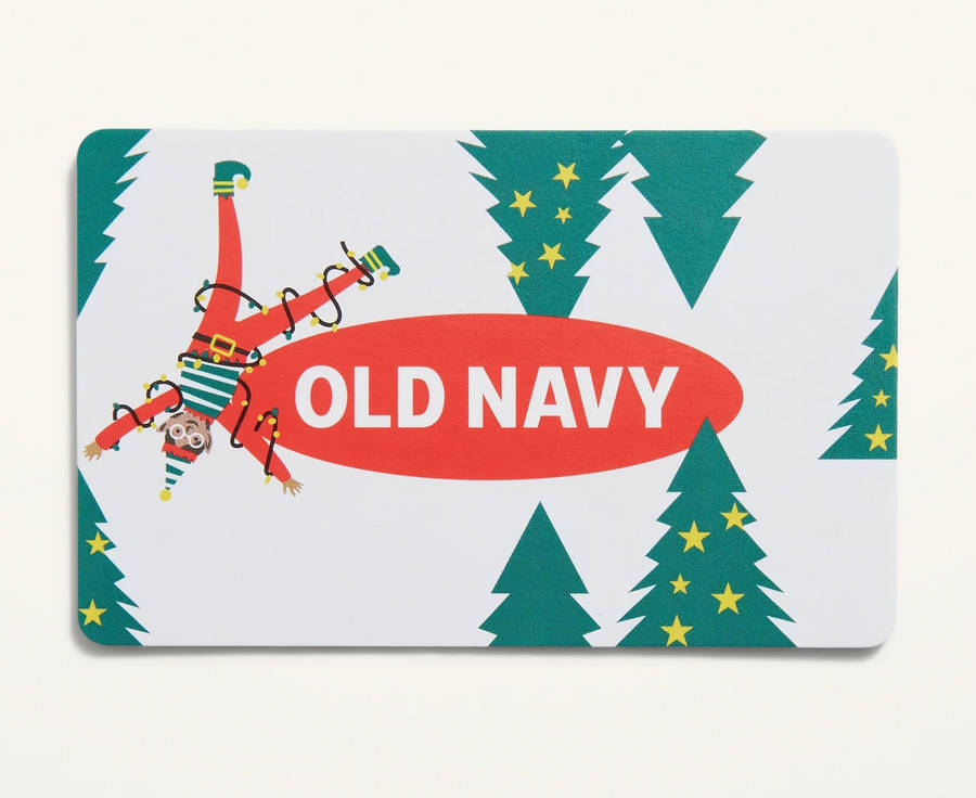 Old Navy Little Helper Gift Card Wallpaper