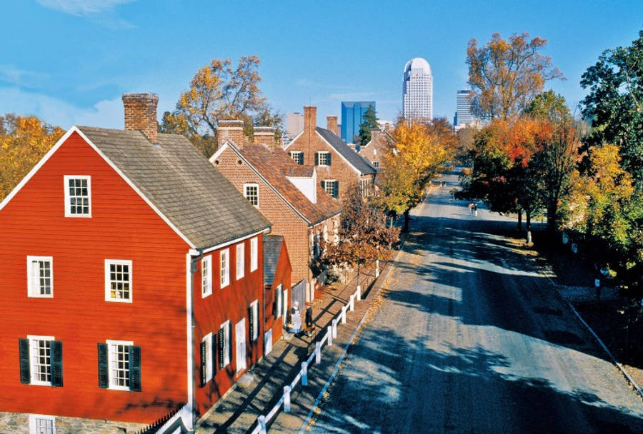 Old Salem, Historic Town Of North Carolina Wallpaper