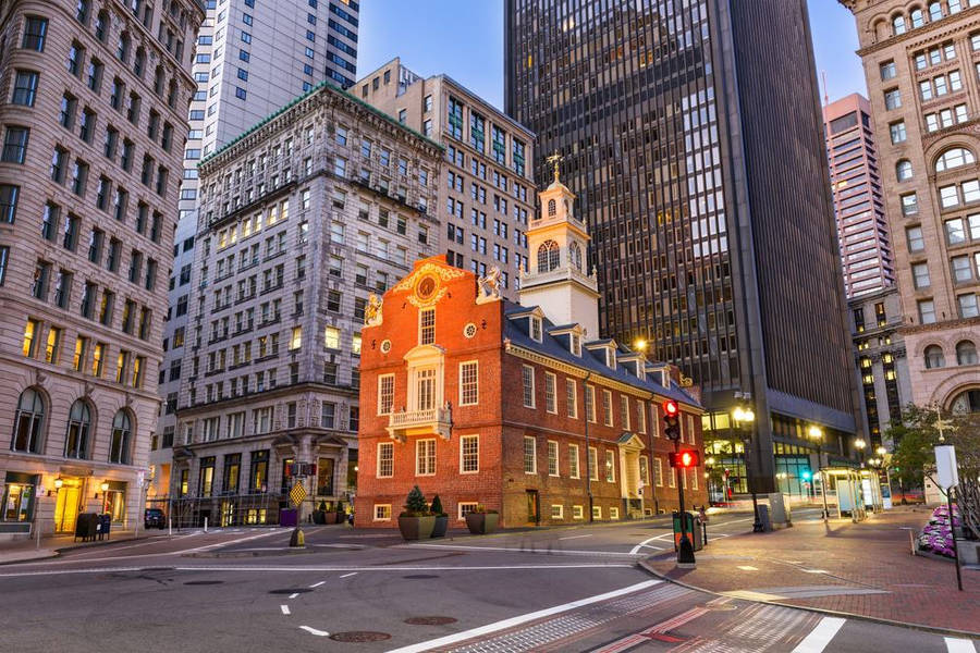 Old State House Massachusetts Wallpaper