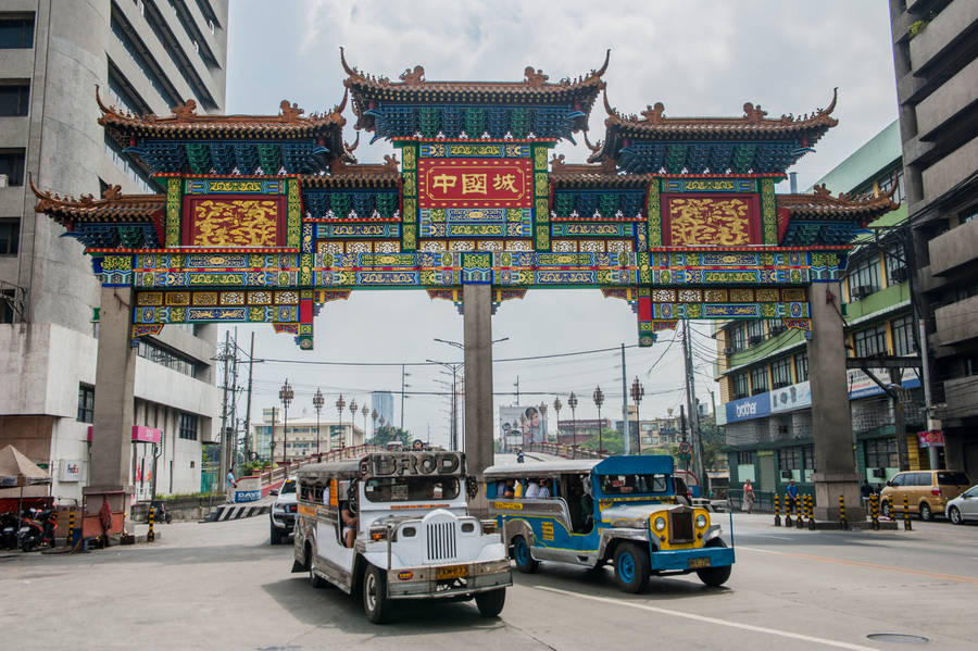 Oldest China Town Manila Wallpaper